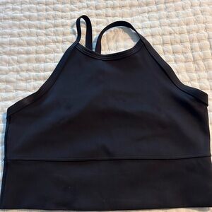 Zoot Black High-Neck Seamless Sports Bralette